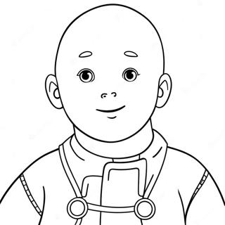 Caillou Coloring Page 9356-7639