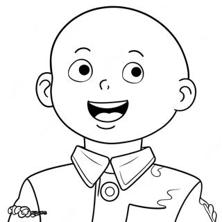 Caillou Coloring Page 9356-7640