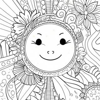 Hello Coloring Page 9416-7687