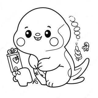 Happy Hello Coloring Page 9417-7689