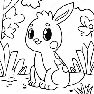 Happy Hello Coloring Page 9417-7690