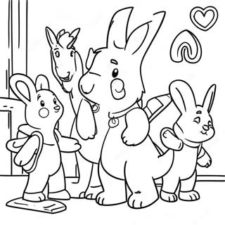 Arthur And Friends Adventure Coloring Page 9447-7716