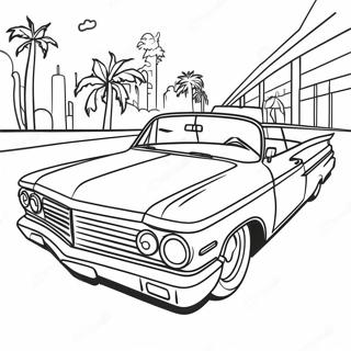 Lowrider Coloring Pages