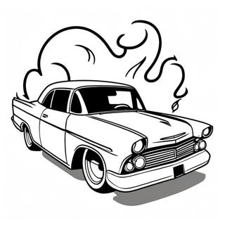 Lowrider Coloring Pages