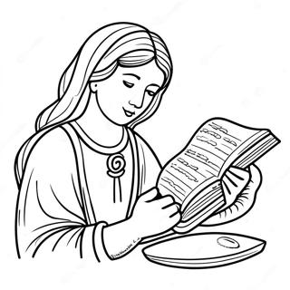 Scripture Coloring Page 9516-7767