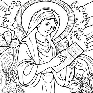 Scripture Coloring Page 9516-7768