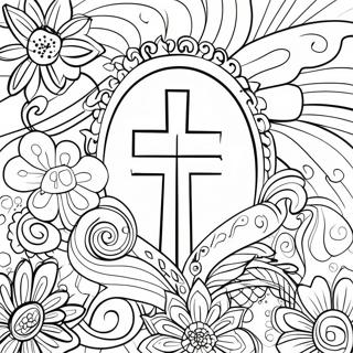 Inspirational Bible Verse Coloring Page 9517-7771