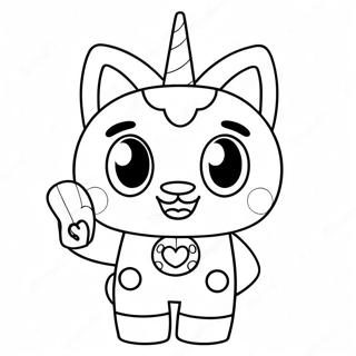 Unikitty Coloring Pages