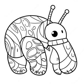 Very Hungry Caterpillar Coloring Pages