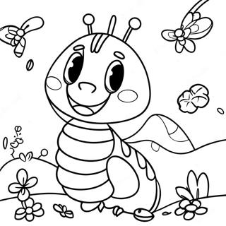 Very Hungry Caterpillar Coloring Page 9566-7806