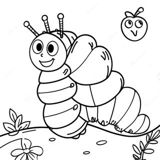 Very Hungry Caterpillar Coloring Page 9566-7807