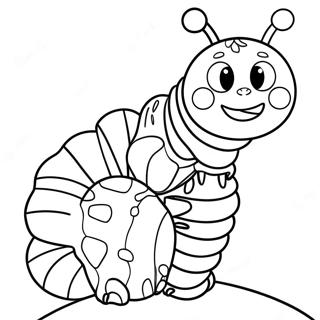 Very Hungry Caterpillar Coloring Page 9566-7808