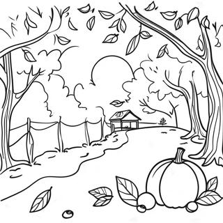 Fall For Adults Coloring Pages