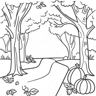 Fall For Adults Coloring Page 9586-7826