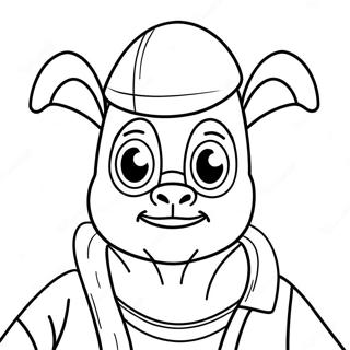 Booba Coloring Page 9596-7831