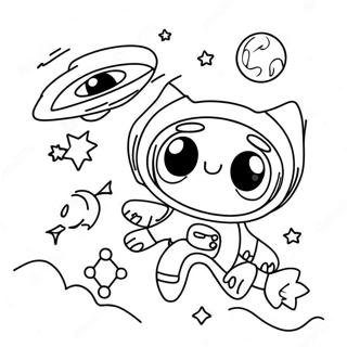 Galaxy Coloring Page 961-775