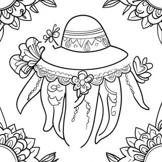 Fiesta Coloring Pages