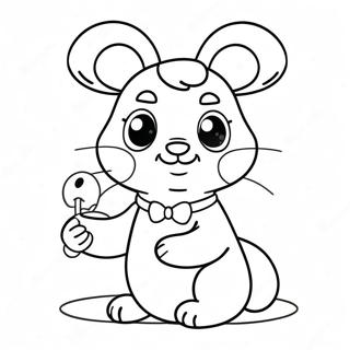 Calico Critters Coloring Page 9716-7926