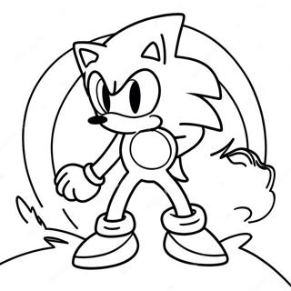 Sonic Mania Coloring Page 9736-7946