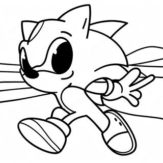 Sonic Mania Coloring Page 9736-7947