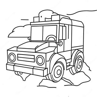 Lego Dreamzzz Adventure Scene Coloring Page 9747-7952