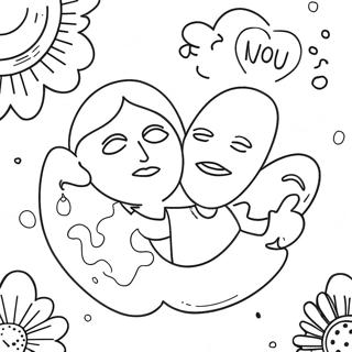 We Miss You Coloring Page 9786-7977