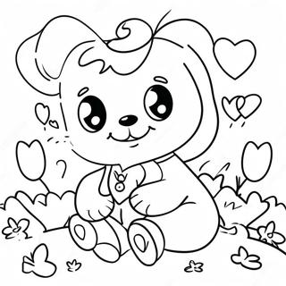 Heartfelt We Miss You Coloring Page 9787-7985