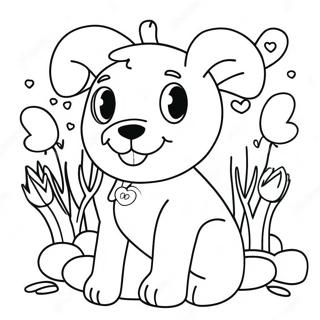 Heartfelt We Miss You Coloring Page 9787-7987