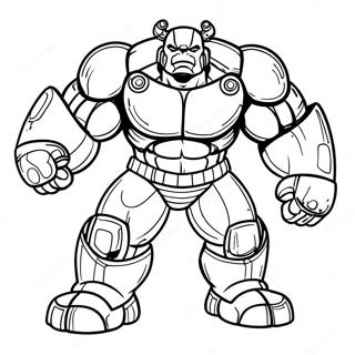 Hulk Buster Coloring Page 9806-8002