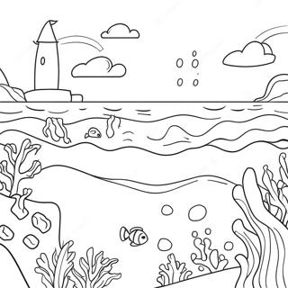 Watercolor Coloring Pages