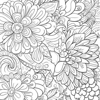 Trendy Patterns Coloring Page 9846-8027