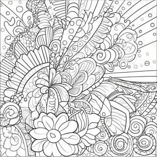 Trendy Patterns Coloring Page 9846-8028