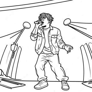 Juice Wrld Coloring Pages