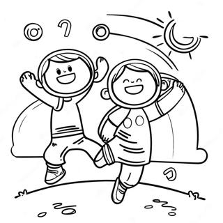 School S Out Fun Coloring Page 9896-8070