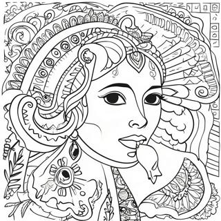 Hispanic Heritage Coloring Pages