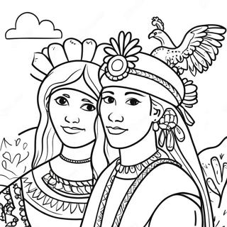 Hispanic Heritage Coloring Page 991-792