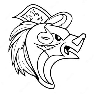 Patriots Logo Coloring Page 9936-8097