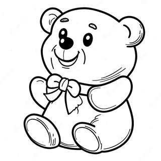 Gummy Bear Coloring Page 9946-8106