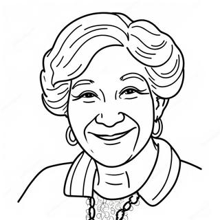 Grandma Coloring Pages